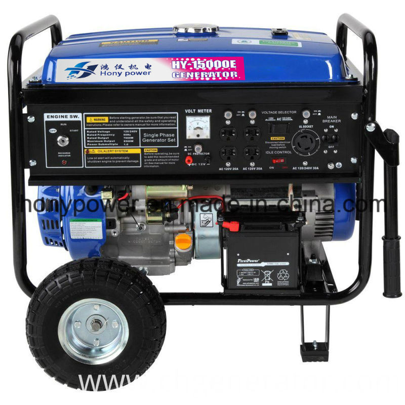 10kVA 8kw Air-Cooled Quite Gasoline Generator